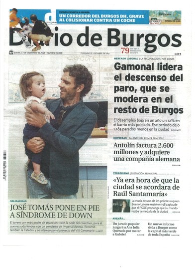 José Tomás Diario de Burgos