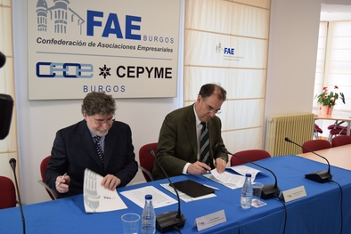 Miguel Ángel Benavente ( Pdte FAE) y Luis Mayoral