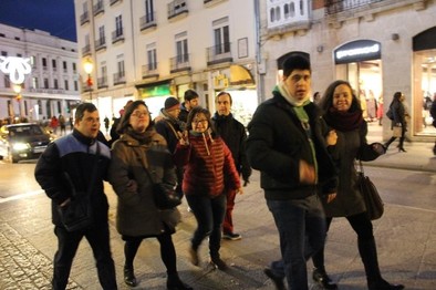 De paseo en Navidad,Burgos 2017