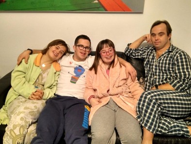 Olga,Borja,Patri y Juan.