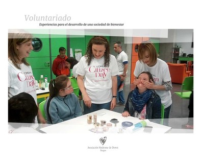 voluntarios .Loreal.Down Burgos