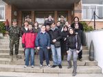 Down Burgos visita a las Fuerzas Pesadas