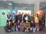 Visita de alumnos del Instituto Enrique Flórez