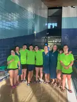 El CD Estela participa en la liga regional de natación en Palencia