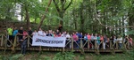 Marcha solidaria del club de senderismo Bridgestone