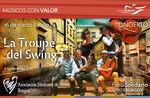 La troupe del Swing toca para Down Burgos en el Foro Solidario