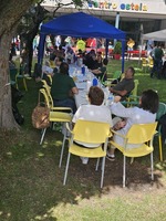 Fiesta de las familias en Down Burgos