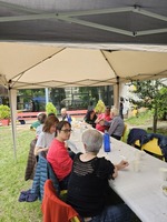 Fiesta de las familias en Down Burgos