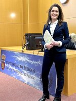 Cristina Arranz, profesional de Down Burgos,nueva doctora de la UBU