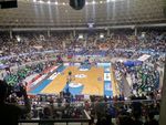 CD Estela aplaudido por 9.500 aficionados en el Coliseum